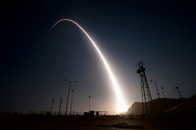 США провели второй за неделю испытательный пуск межконтинентальной ракеты