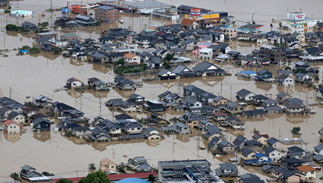 Число жертв наводнения в Японии выросло до 209 человек