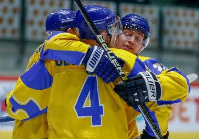 Украина разгромила Нидерланды на хоккейном чемпионате мира