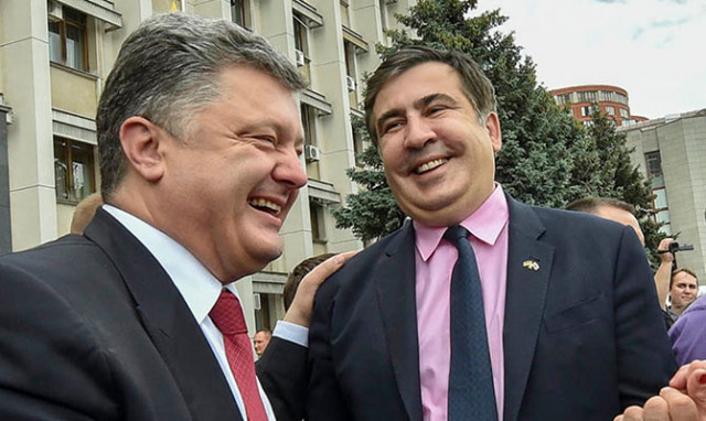 Саакашвили рассказал о реальных отношениях с Аваковым и Порошенко