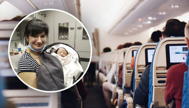 Украинка Елена Федченко приняла роды на борту самолета Qatar Airways