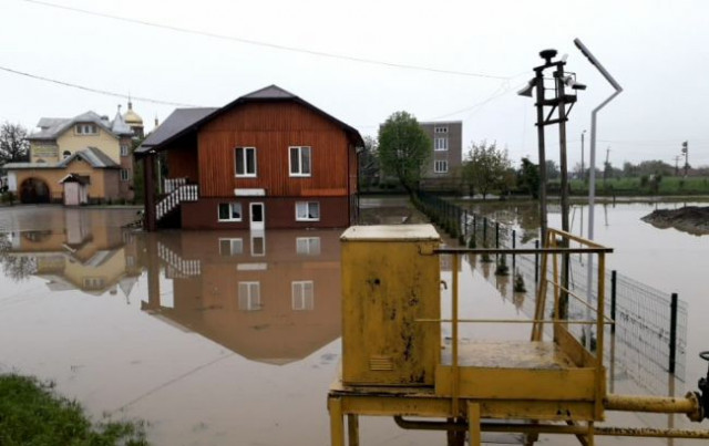 В двух областях Украины затоплено более 40 домов