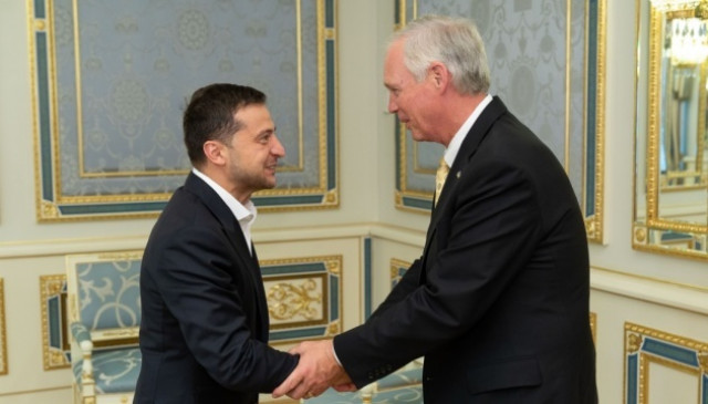 Zelensky meets with U.S. senators to discuss support for Ukraine
