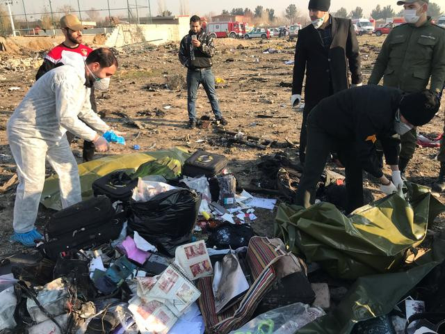 Ukrainian airliner crashes after take-off in Iran, killing all 176 aboard