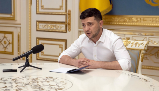 Zelensky calls announced TV link-up with Russian channel cheap PR stunt