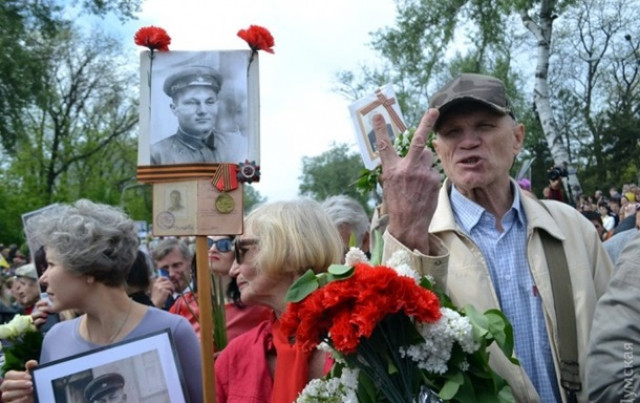 В Одессе задержали мужчину за «Слава СССР»