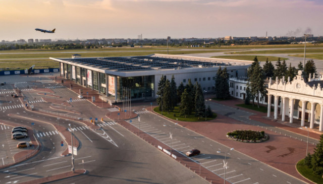 Kharkiv airport sees almost 40% rise in passenger flow in January-November 2019