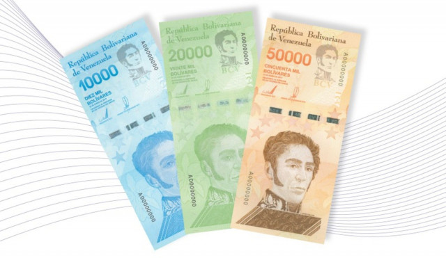 Венесуела вводить купюру номіналом 50 тисяч боліварів