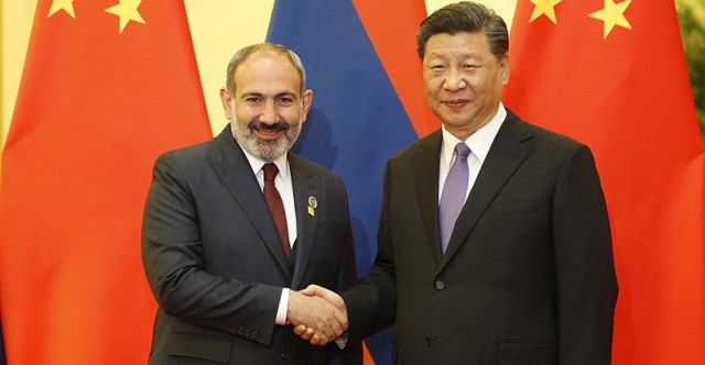Armenia PM meets with Xi Jinping