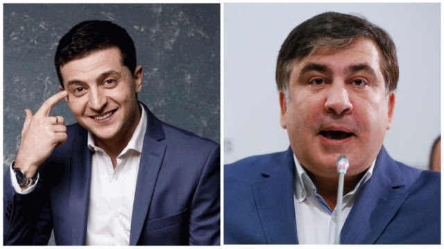 Саакашвили записал обращение к Владимиру Зеленскому (видео)