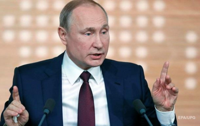 Путін назвав частину України споконвічно російськими землями