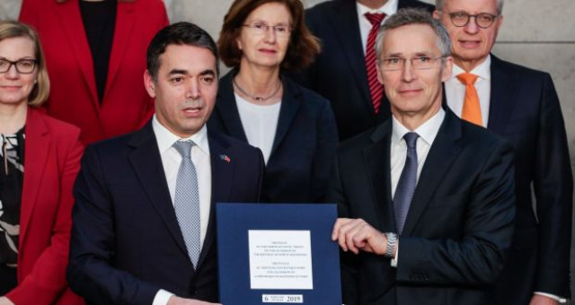 North Macedonia minister: NATO, not EU, saved name change deal