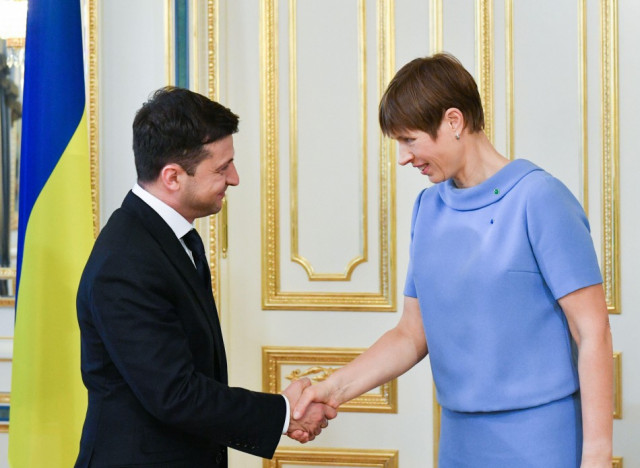 Владимир Зеленский провел встречу с президентом Эстонии