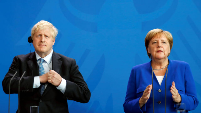 Меркель дала Джонсону 30 днів на решение проблемы «Бекстоп»