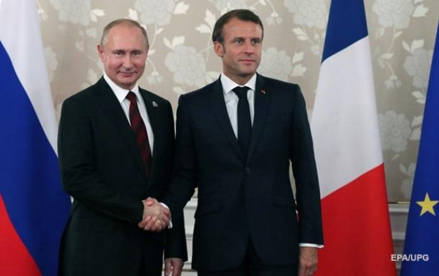 Макрон и Путин обсудили «нормандскую» встречу
