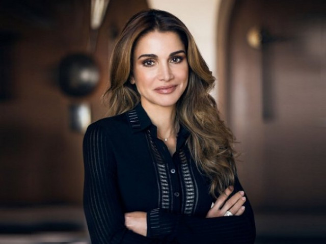 Queen Rania, one of the most stylish women of east, in Armenian designer’s look
