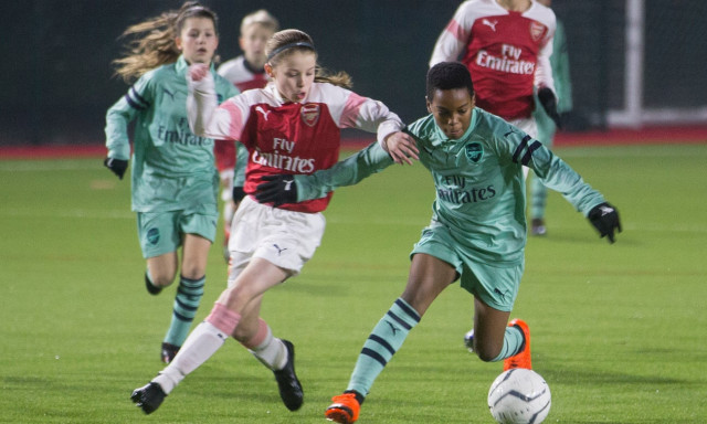 Arsenal’s elite girls thrive after being put on an equal footing with the boys
