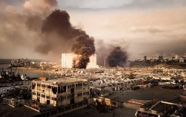 Взрыв в Бейруте слышали даже на Кипре