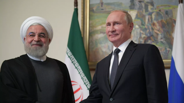 Президенты России и Ирана Владимир Путин и Хасан Роухани провели телефонные переговоры