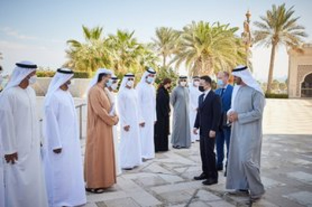 В ходе визита Зеленского в ОАЭ подписан ряд двусторонних документов