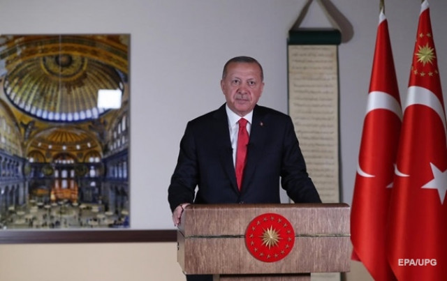Эрдоган назвал перевод Святой Софии в мечеть
