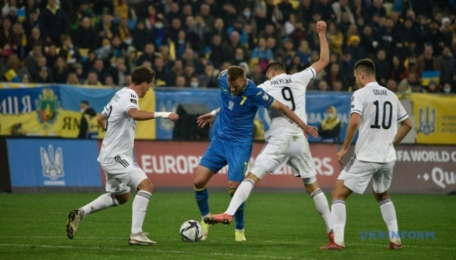 Ukraine draw 1-1 with Bosnia and Herzegovina in World Cup qualifier