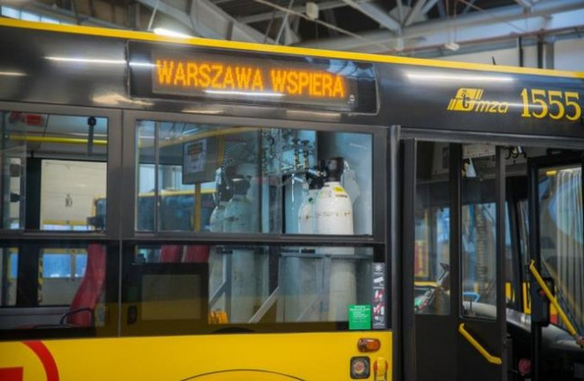 В Варшаве появились автобусы для перевозки пациентов с COVID-19 