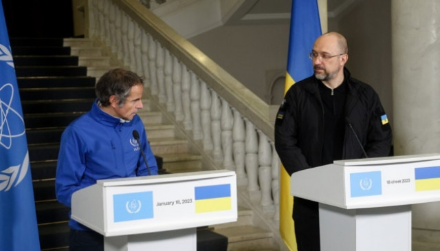 Шмыгаль и Гросси скоординировали действия по обеспечению безопасности на всех ядерных объектах Украины
