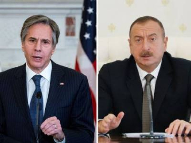Блинкен призвал Алиева придерживаться режима прекращения огня
