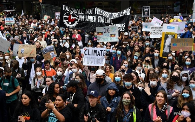 В Австралии проходят массовые климатические акции