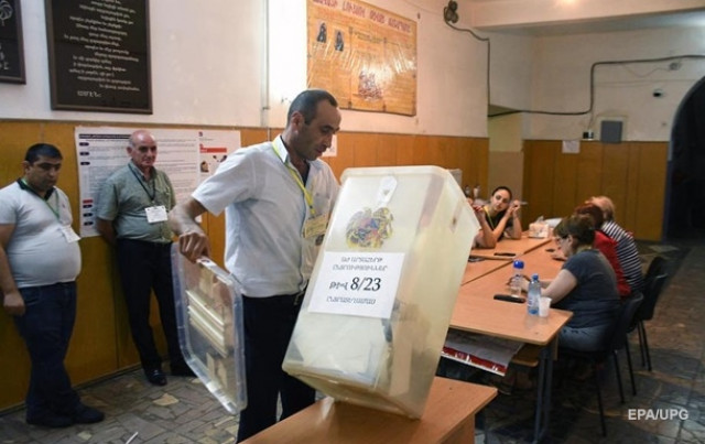 В Армении объявили результаты выборов в парламент
