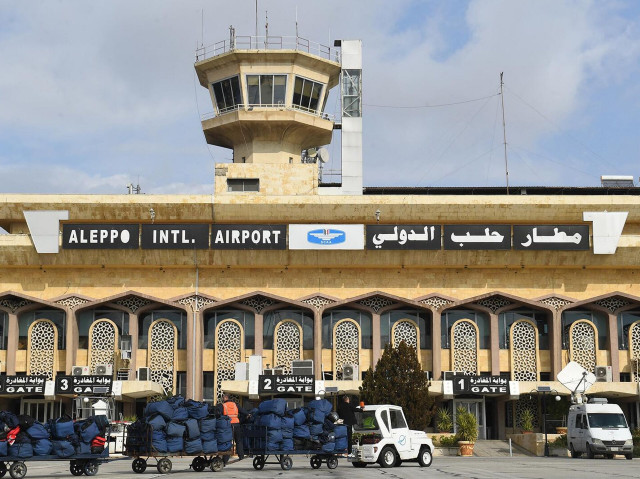 Минобороны Сирии заявило о втором ударе Израиля по аэропорту Алеппо
