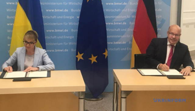 Ukraine, Germany sign energy partnership statement