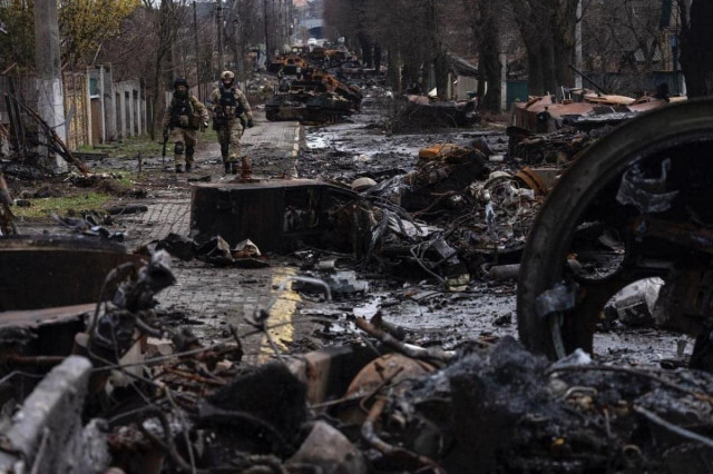 В Буче россияне убили более 1400 украинцев - Зеленский
